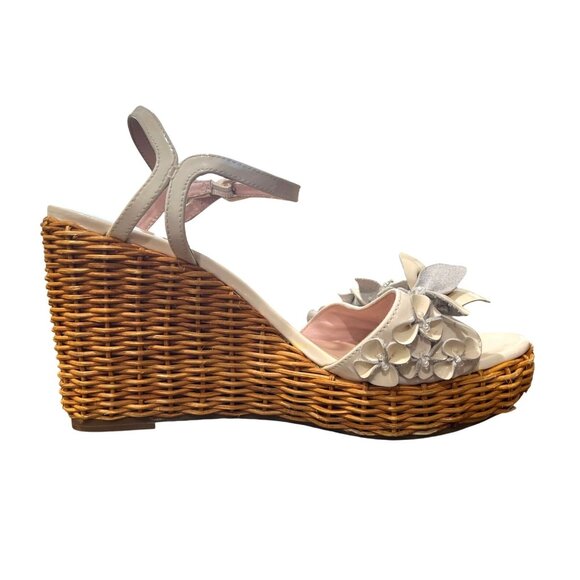 Kate Spade New York Fiori Platform Wedges Womens Sandals Size EU 37.5 / US 7B - Picture 2 of 10